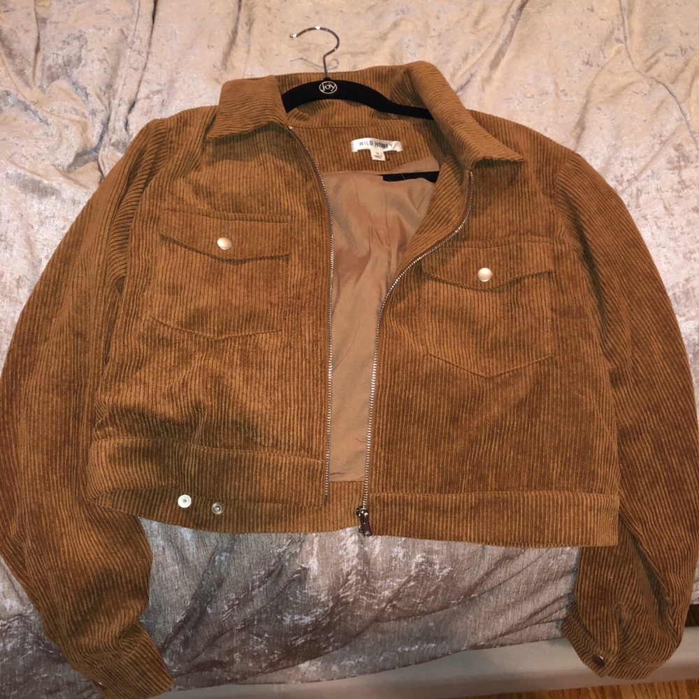 corduroy brown jacket